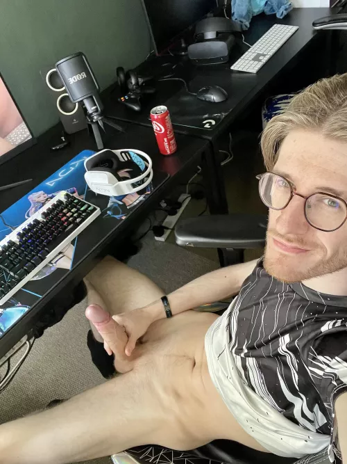 Anyone feel like spending some time under my desk? by JayceFerros