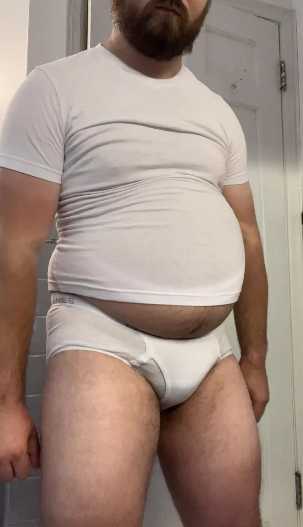 Anyone into tighty whities? posted by blownupbelly