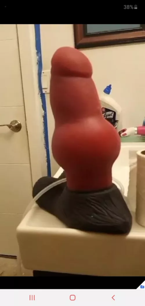 anyone knows this toy? it has an inflatable knot. and i need that. by zuckerchen_yay