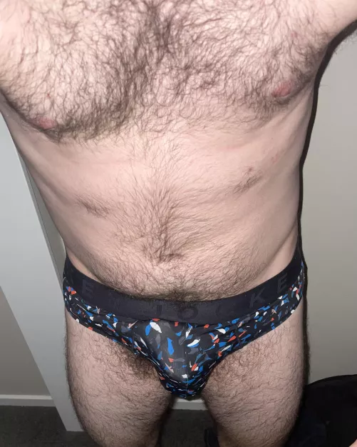 Anyone like a hairy bro in his briefs? by calculatelemon