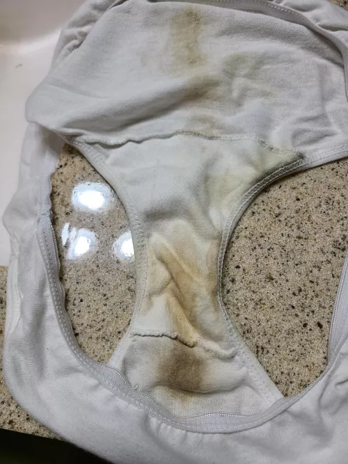 Anyone like very stained strong scented panties :) by drummer3088
