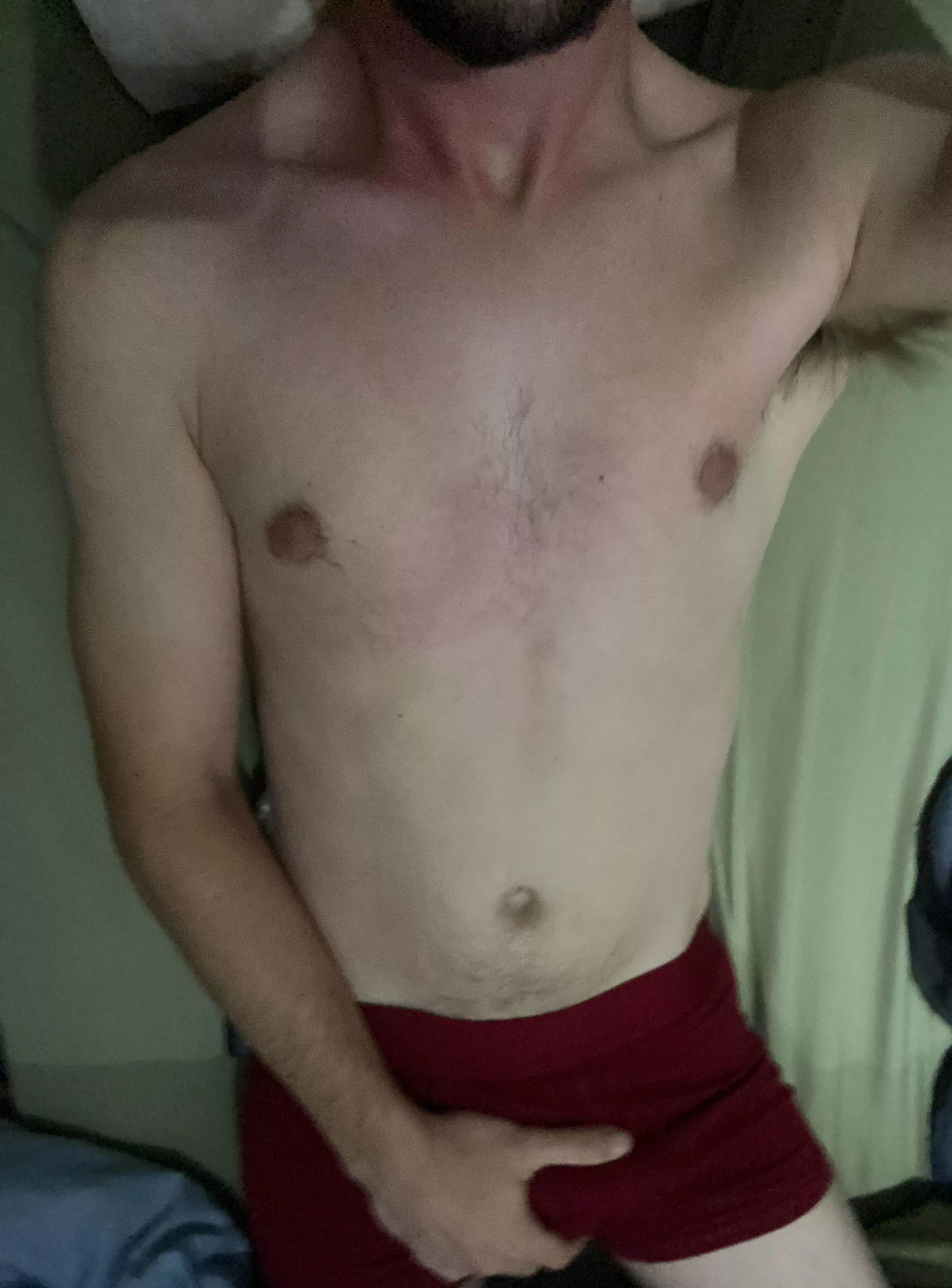Anyone wanna bro out like this all day? I could make us coffee at some point. [30] DMs open. posted by AmericanBro2022