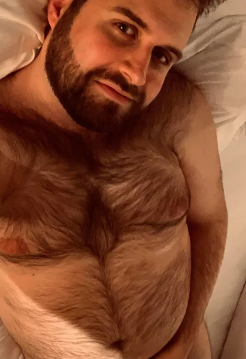 Anyone wants to bury their face in this fur while we cuddle? by wienbear