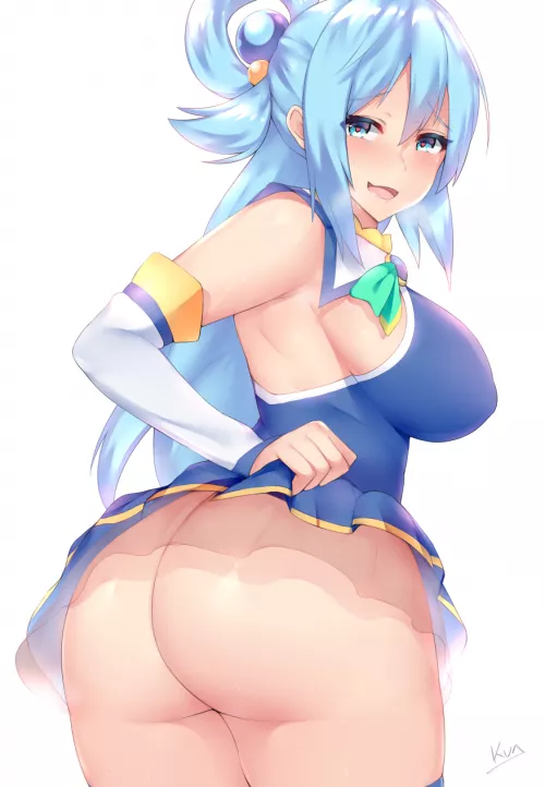 Aqua from Konosuba, by Kuavera by TheWanderingWeeaboo
