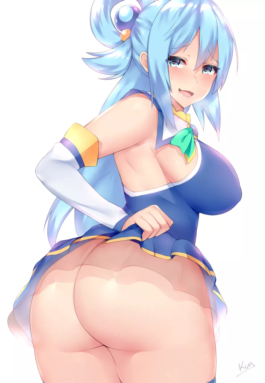 Aqua from Konosuba, by Kuavera posted by TheWanderingWeeaboo