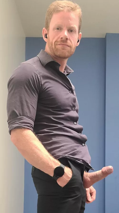 Are boners classier in business attire? 🤔 by GingerJett