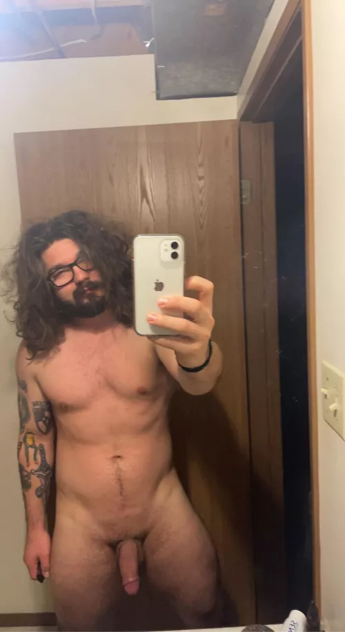 Are half-chubs welcome here? No..? Then I guess one of you better bring me to full mast 😇🙏🏼 by Girth_in_the_Flesh