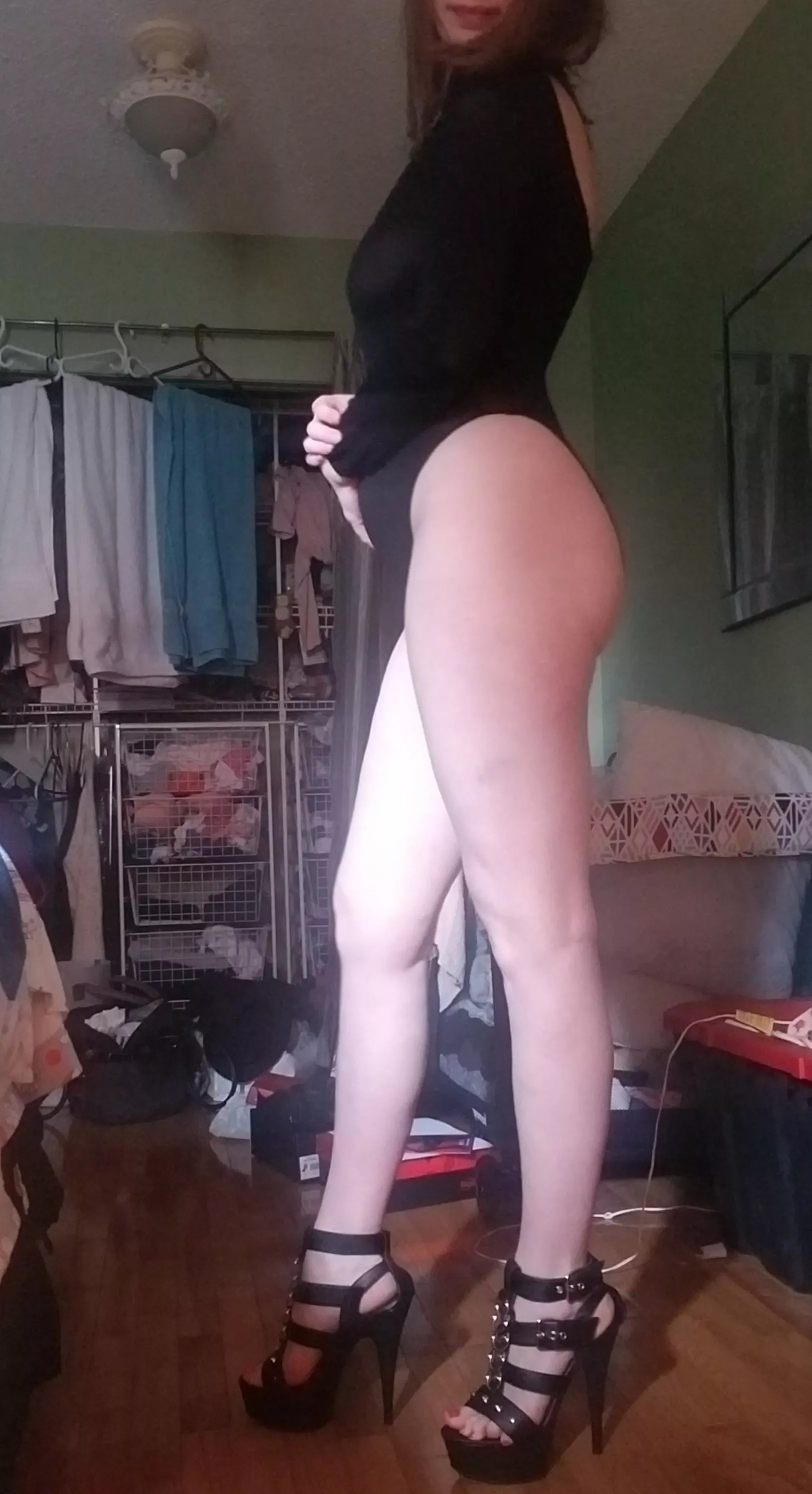 Are we ok with pale skin here (and messy rooms... oops)? posted by JustHere4theSexy