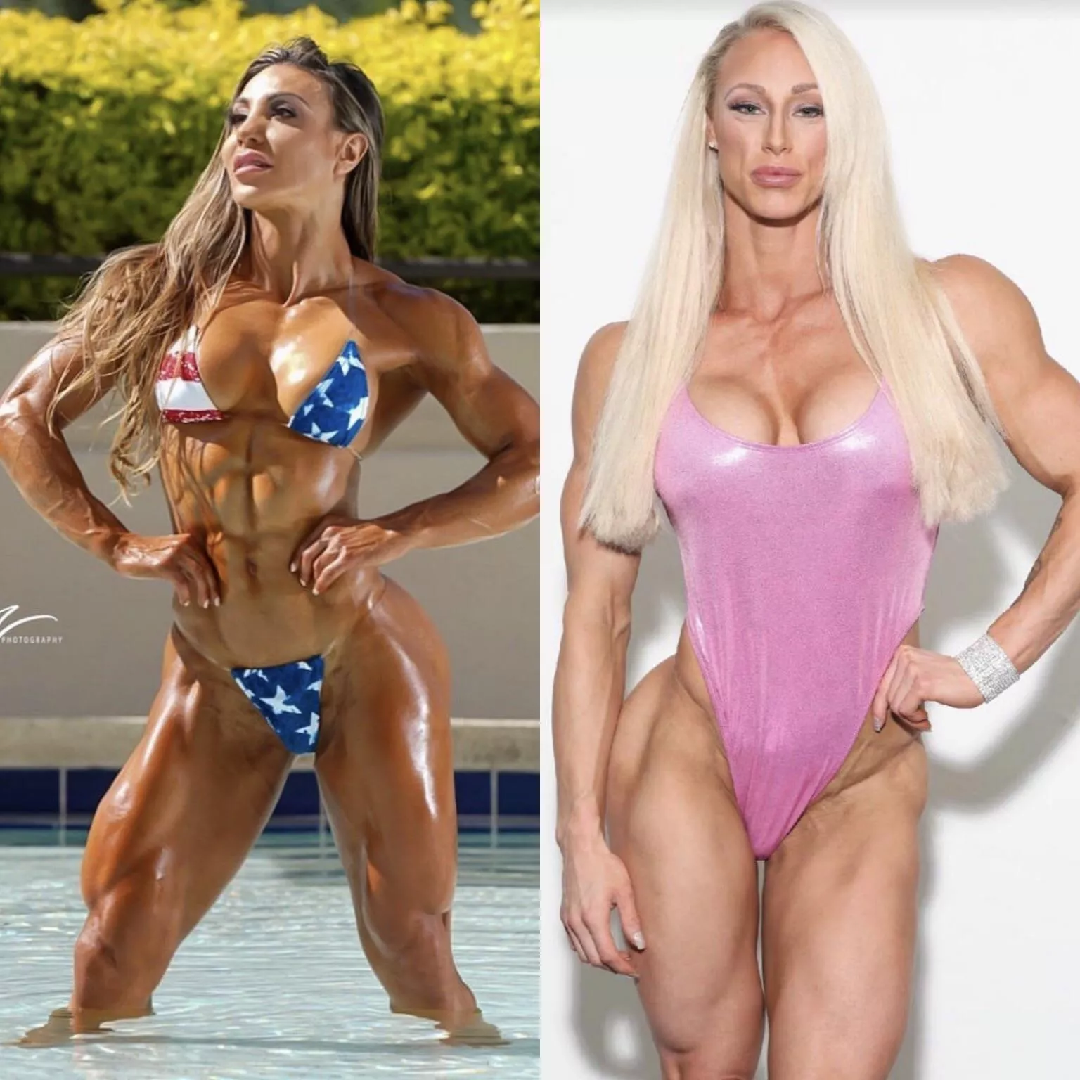 Are you a show ready kind of guy? Sunny Andrews (height? 5’-5’2) & Missy Truscott (5’4) Not quite Snu-snu. posted by John82boy