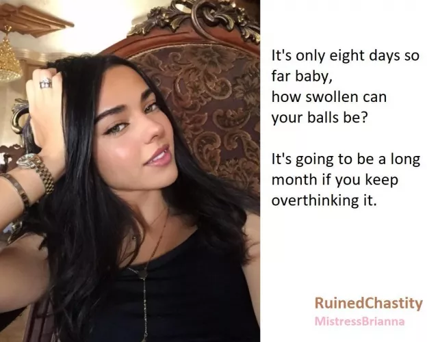 Are you ready for a month? by Mistress_Brianna_