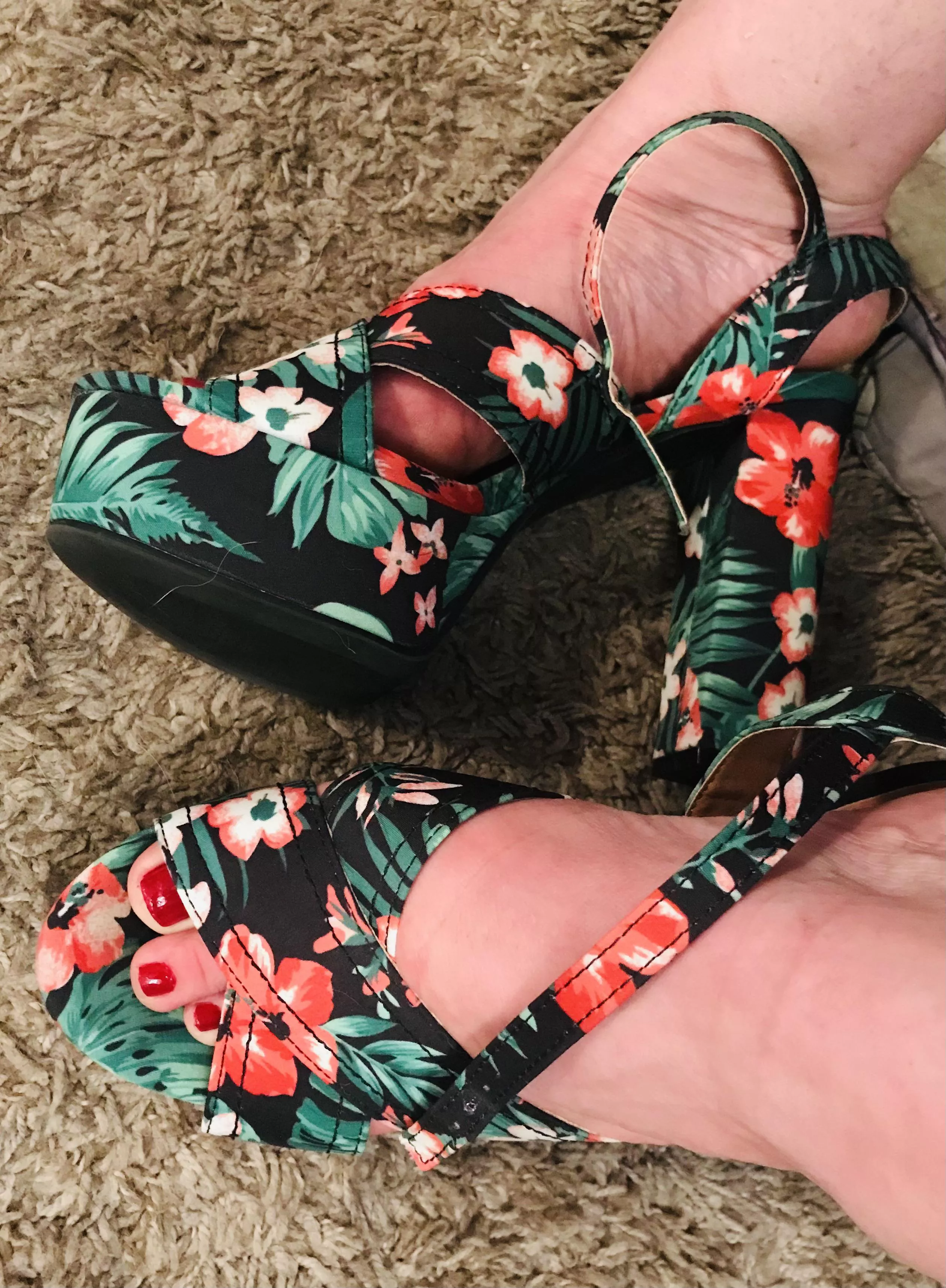 Aren’t they better laying on the floor next to the bed? posted by Pdxfeet17