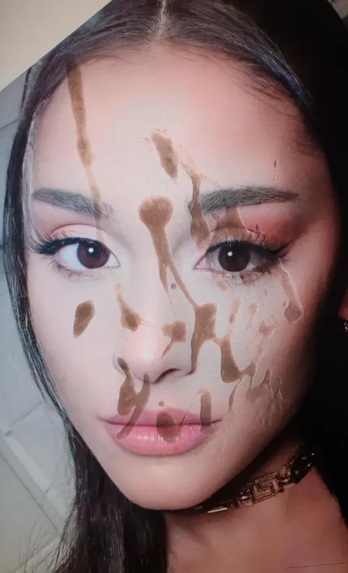 Ariana Grande Facial 💦 by PrimaryPeaced