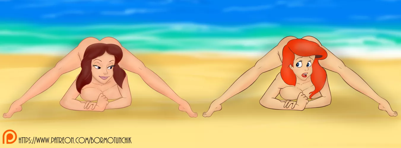 Ariel and Vanessa (Jackochallange) by Bormotunchik