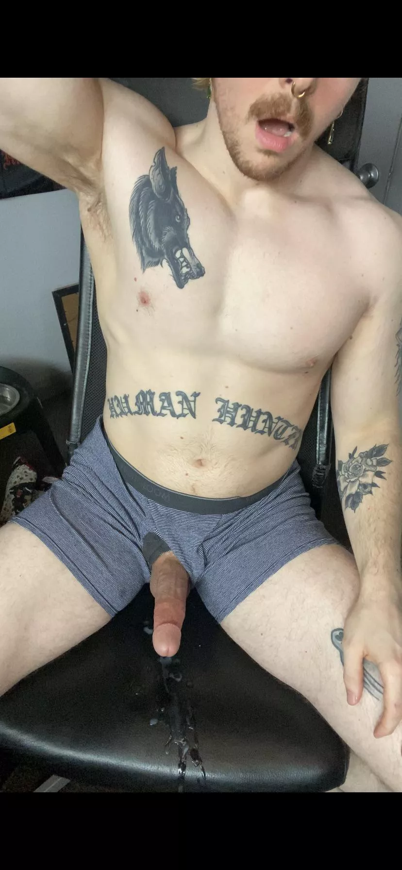 armpits and a big mess posted by switchy_sinner