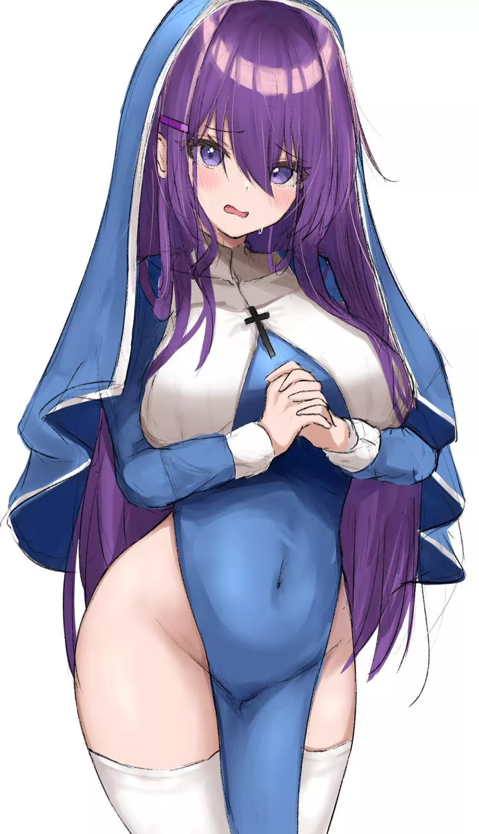 (Art by B4) posted by mg-is-on-ddlc