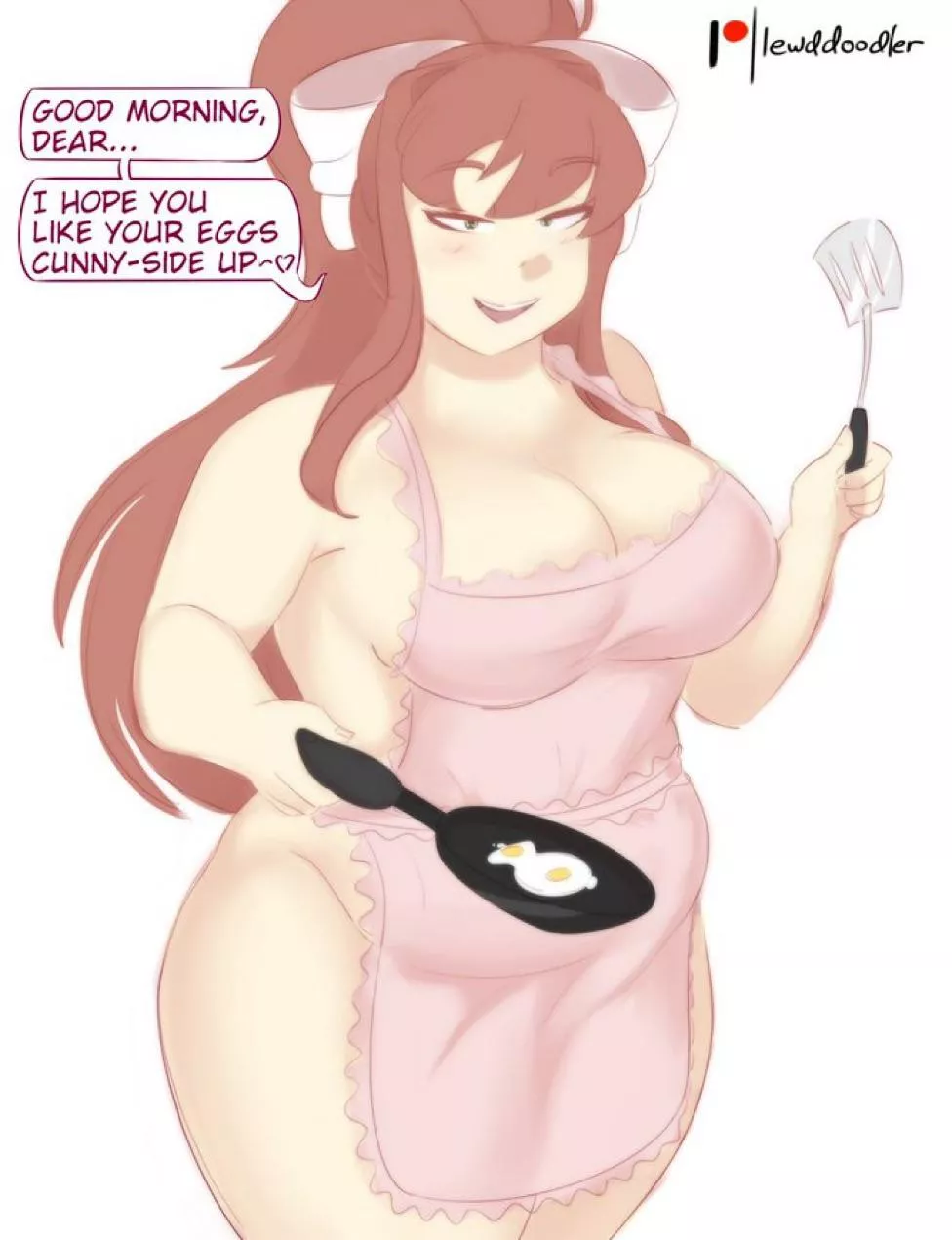 (Art by Lewddoodler) posted by mg-is-on-ddlc