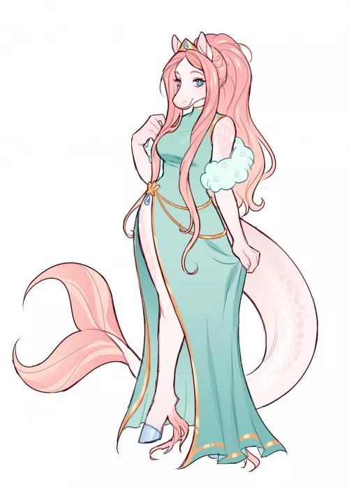 🌊 (art by me @podipoymi) by podipoymi