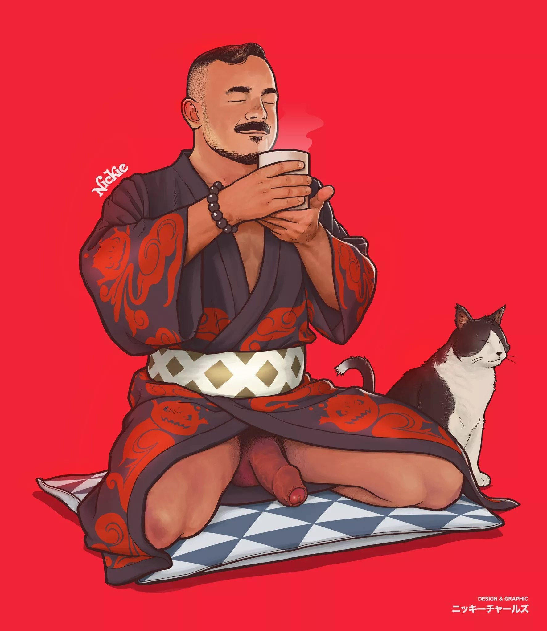 art by Nickie charles on twitter posted by harveyquinnz