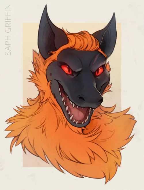 Art prize for a raffle (@saphgriffin on Twitter) by SaphGriffin