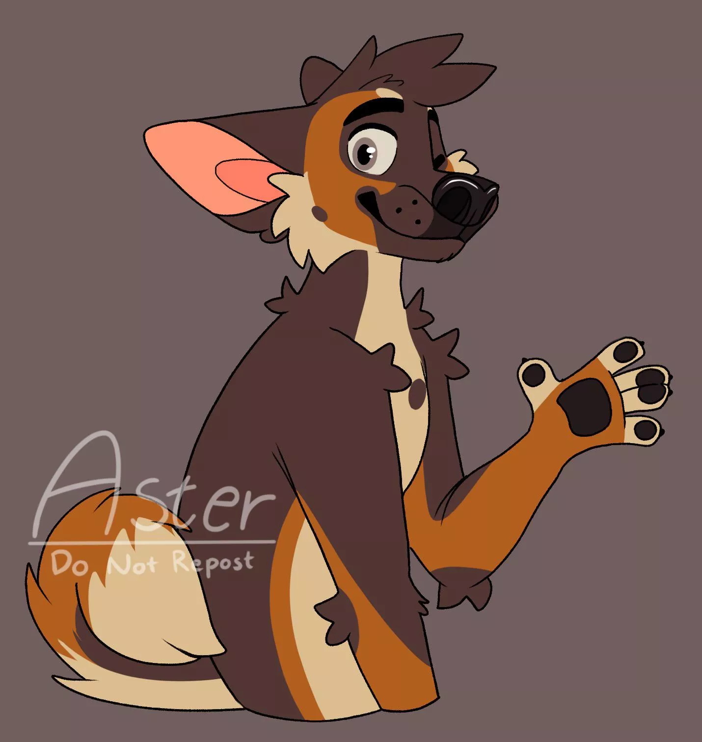 Art trade with @/Felixcartoons on Insta posted by Aster_Heeler