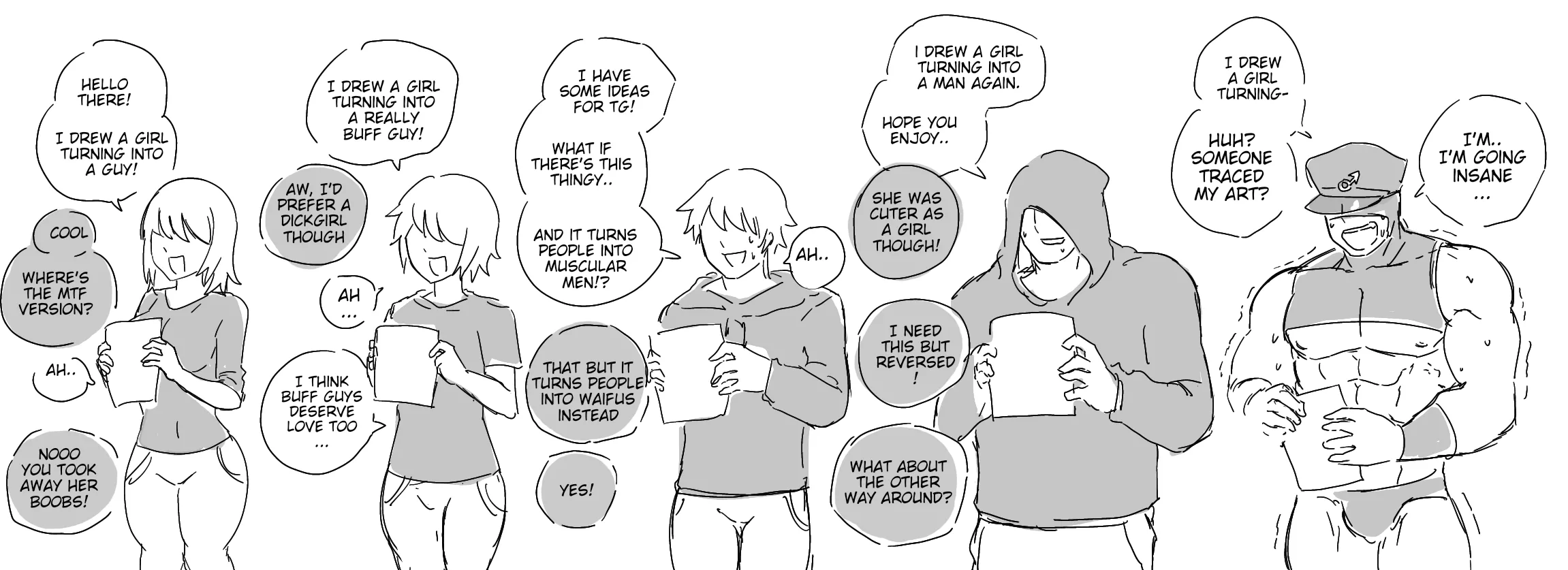 Artist TG (sketch by Mopan) posted by m0pan