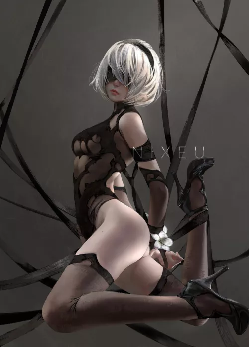 artistic 2b by ligmakun