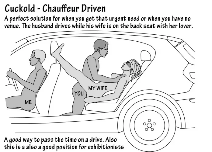 As an Uber driver, I'm wondering how to possibly turn this into reality. My cuckold husband is game. Pretty sure it would be illegal lol. Any lawyers to help? by UberDrivingMom