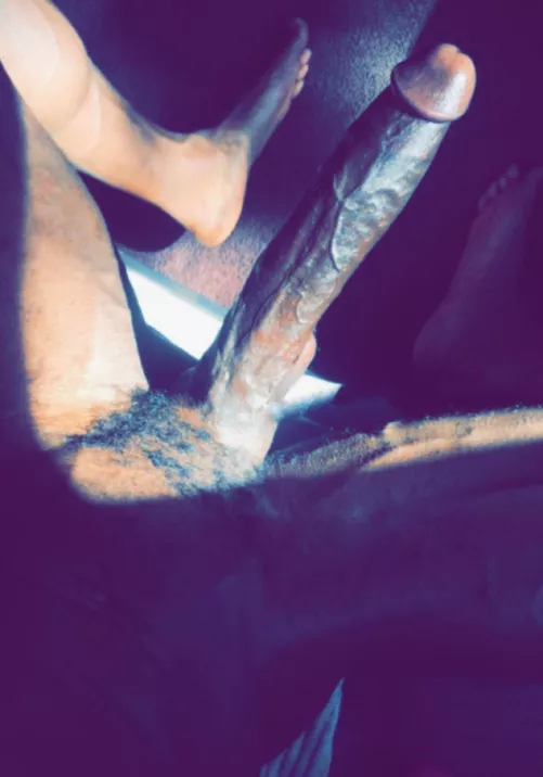 As hard as titanium 💪🏿🍆💯 by makkuro_spadez