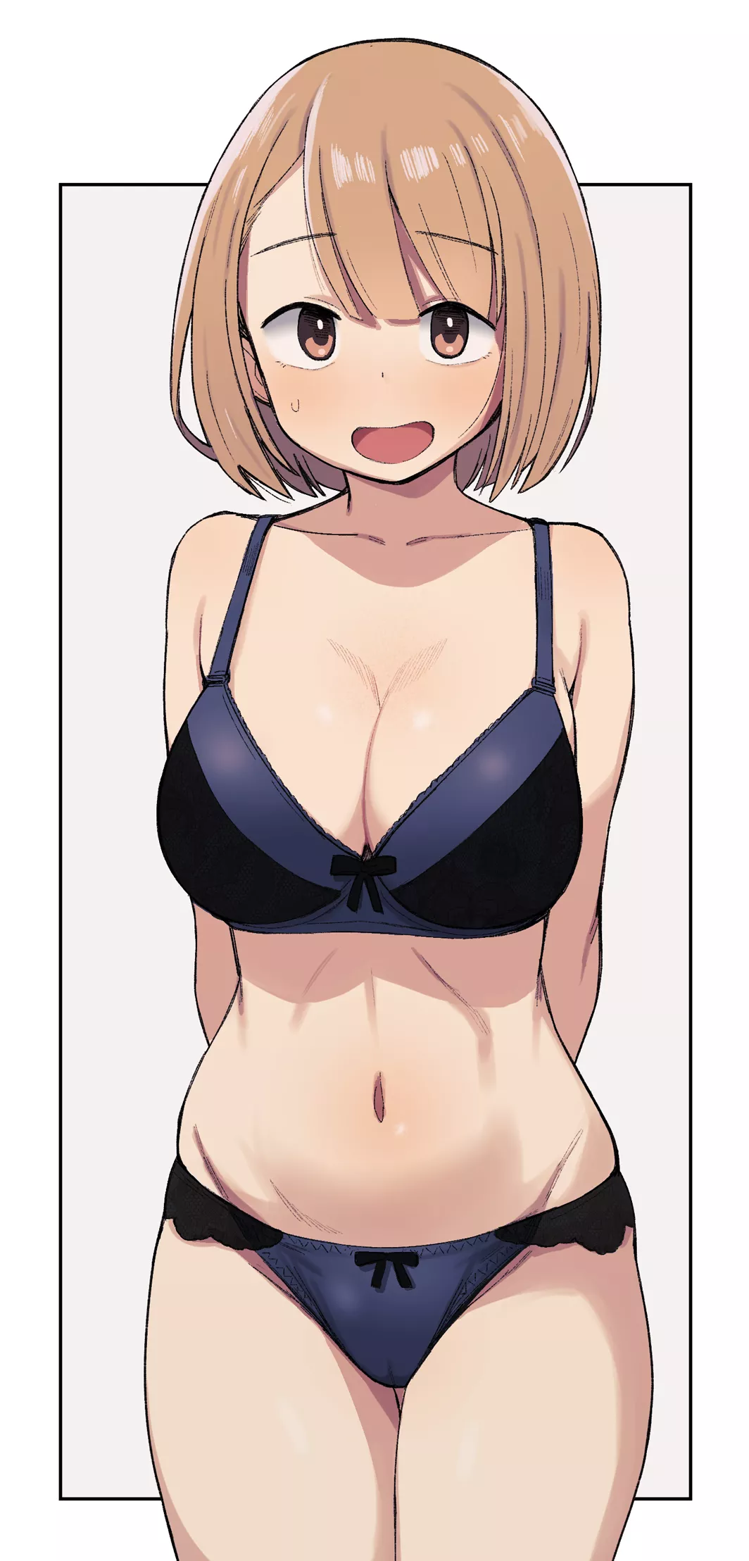 Asahi-Sensei's a Little Nervous [Original] posted by Black_Motionz