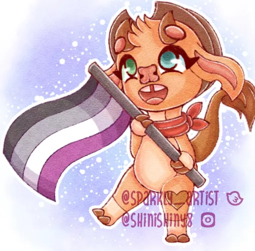 Asexual pride! by Shinishiny-
