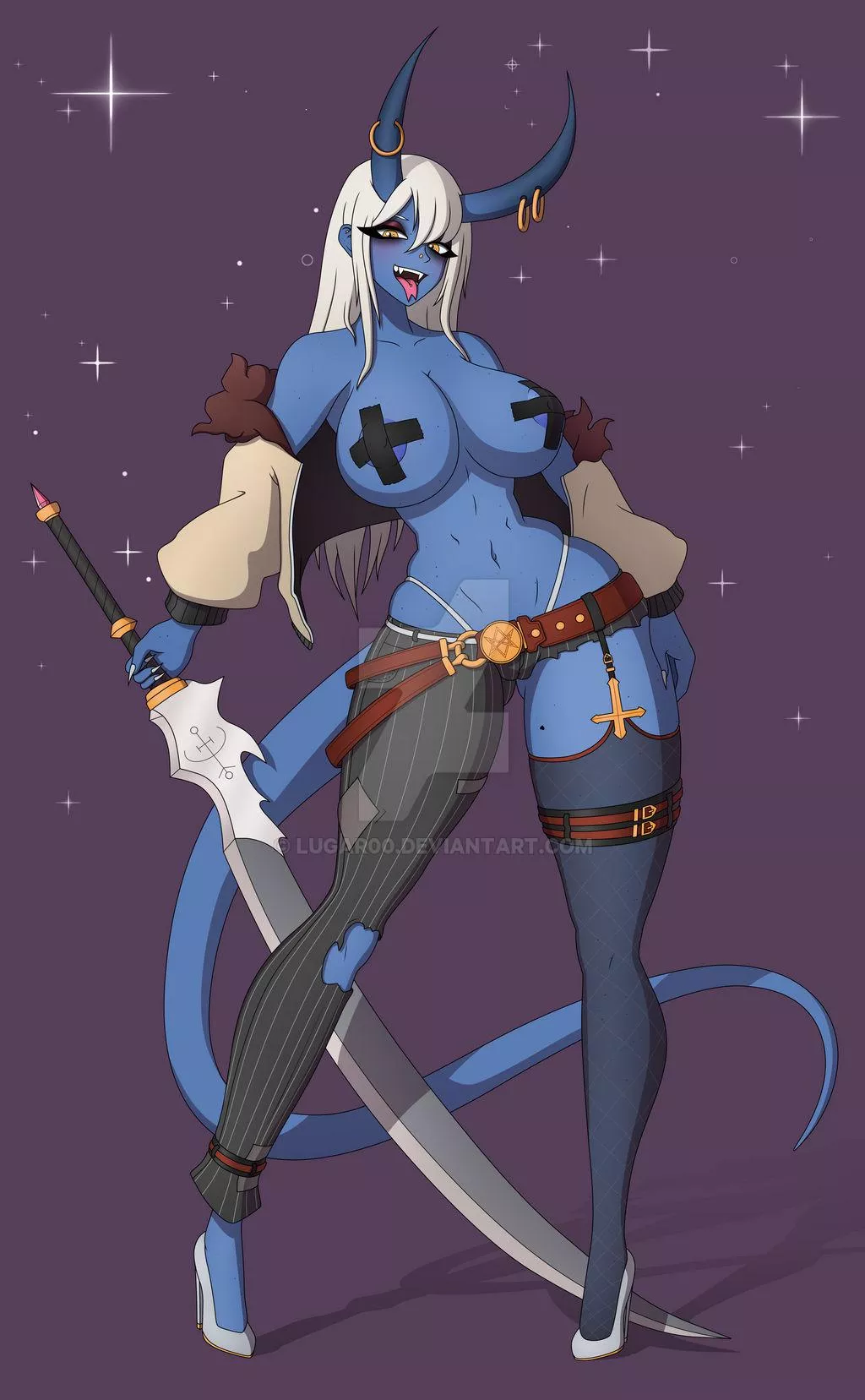 Asmodeus - Hellborn Fighter posted by LUGAROO-ART