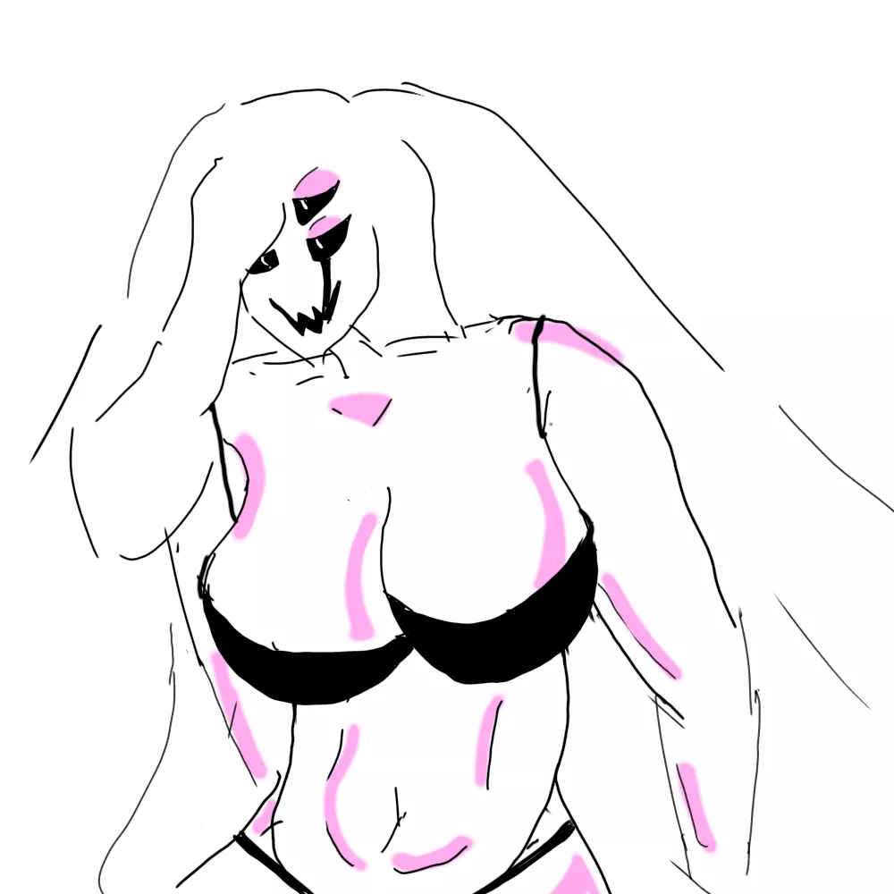 [Astral Mother] alphatale art by me. (beginner) posted by Spamtom_G_Spamtom