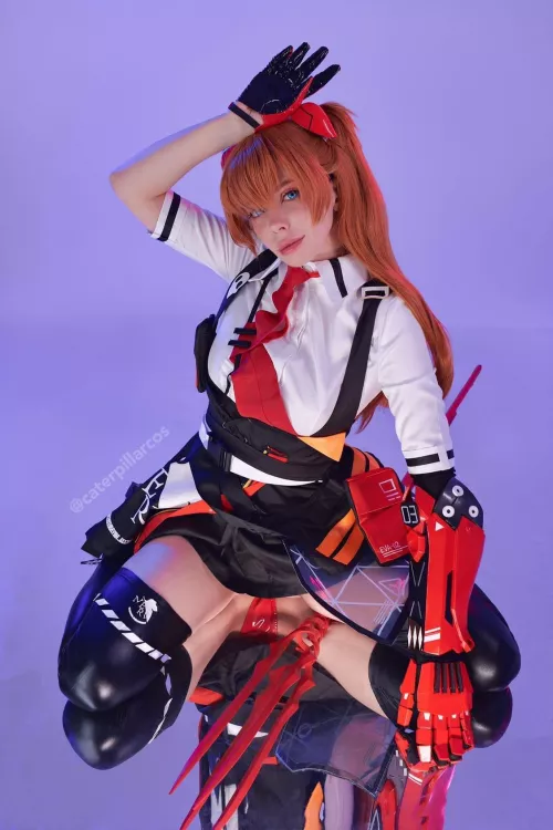 Asuka Langley Honkai Impact cosplay by Abodler