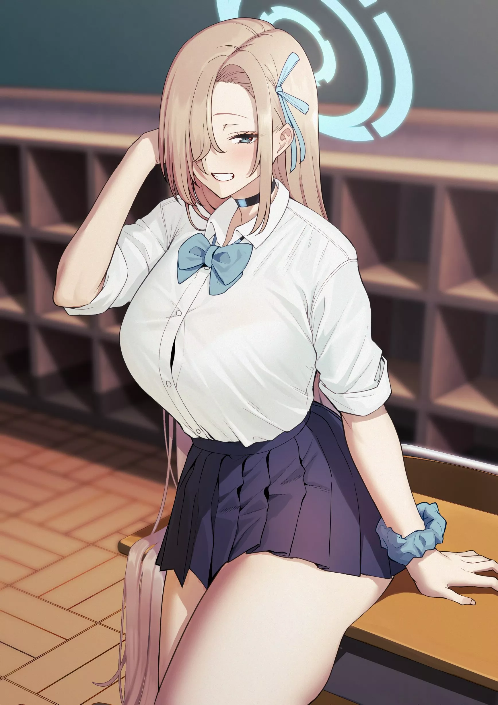 Asuna [BlueArchive] (dondayo_) posted by Faoovo