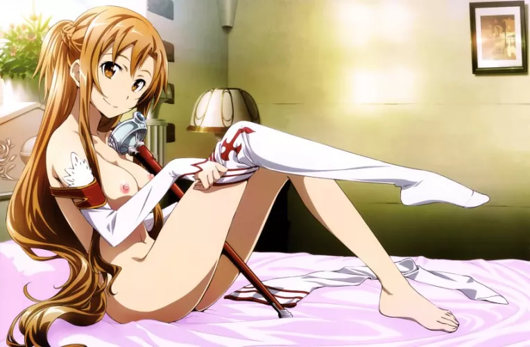Asuna stripping down for you by Chloe20055