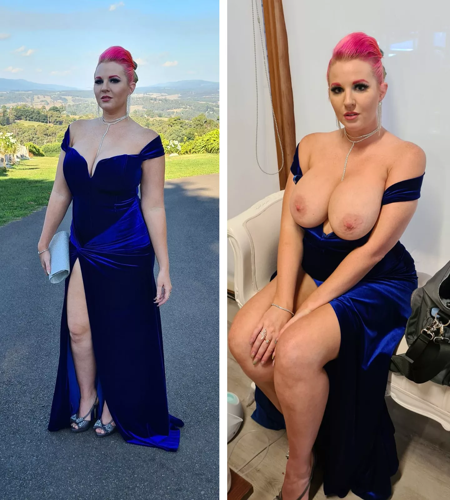 At a friend's wedding on the weekend [OC] posted by messyjessie58