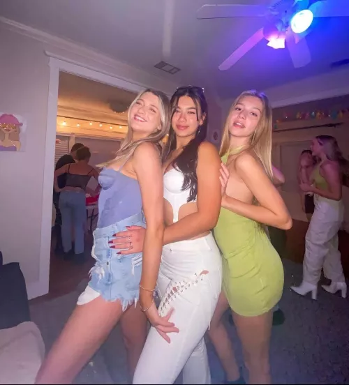 At a party by flyfish6000