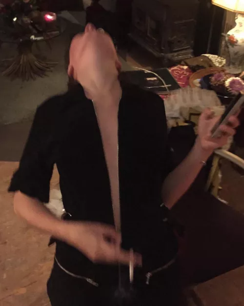 At a party without my bra by StrikingEyes2800