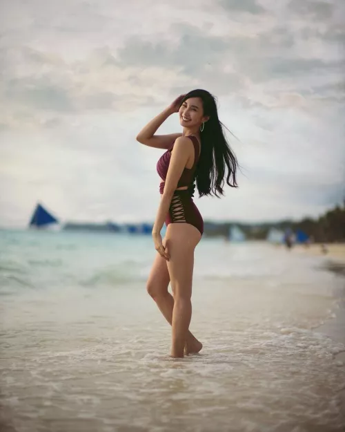 at the beach by ThawingBroom768