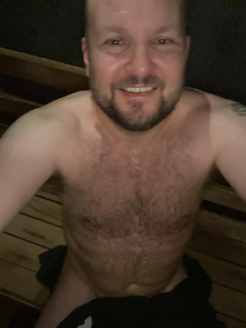 At the gym right now in the sauna, WHO wants to join me? (44) by Shot_Butterscotch180