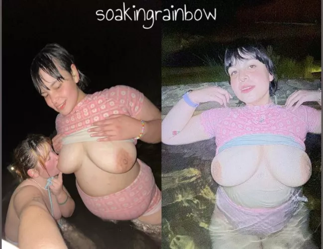At the hot springs 🚿 Plenty of girl/girl and solo content of each of us 😈😈 hardcore videos and photos 💦only 8$ 🌈includes sexting by SufficientAd8641