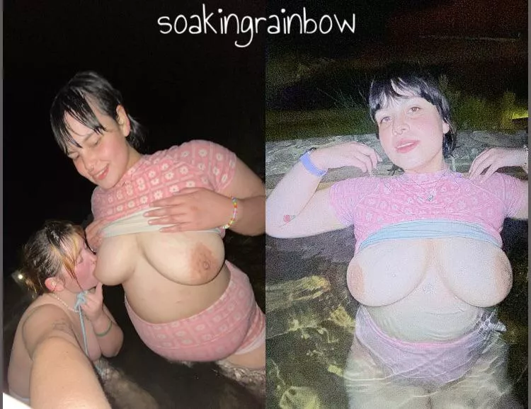 At the hot springs 🚿 Plenty of girl/girl and solo content of each of us 😈😈 hardcore videos and photos 💦only 8$ 🌈includes sexting posted by SufficientAd8641