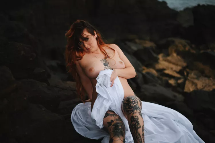 at the shore (oc) by rachelly_rae