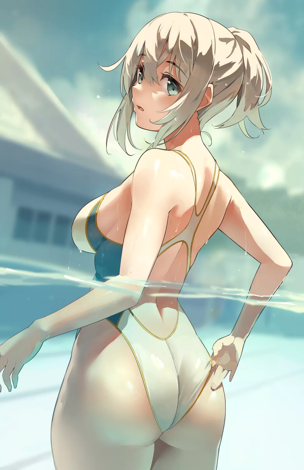 At the swimming pool [Artist's Original] posted by x54dc5zx8