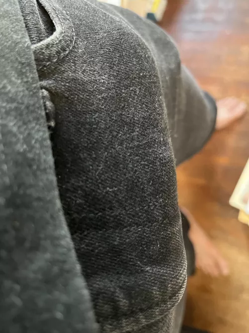 At work, and it’s trying to burst out by daddylacroix