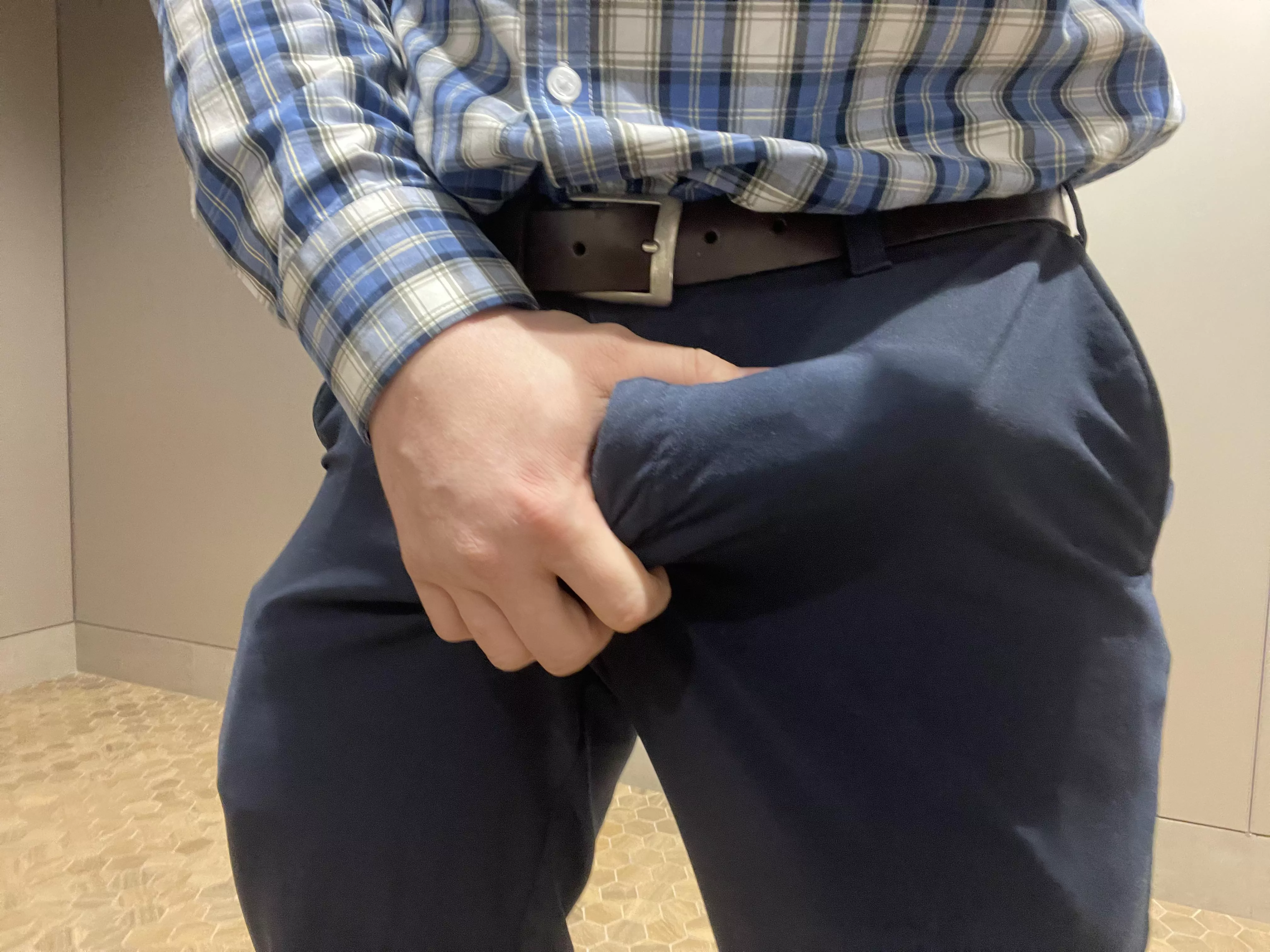 At work…think people will notice? posted by lonelydadbod85