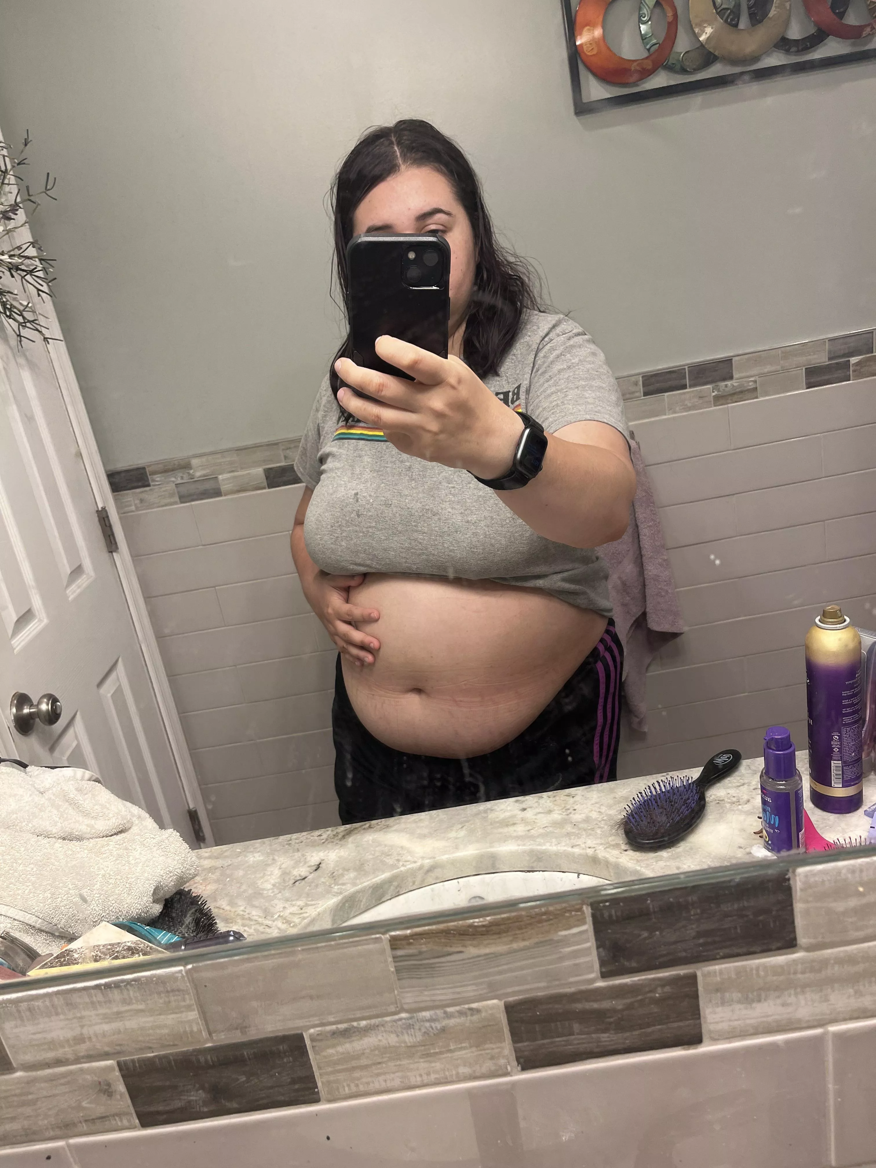 Ate a whole cake today, after going to a buffet posted by ZaraGainer