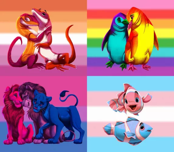 Au Naturale (Art by Wreckham) Happy Pride Month! <3 by SukalaAP