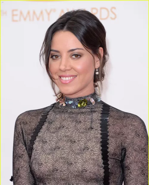 Aubrey Plaza by skipperbob