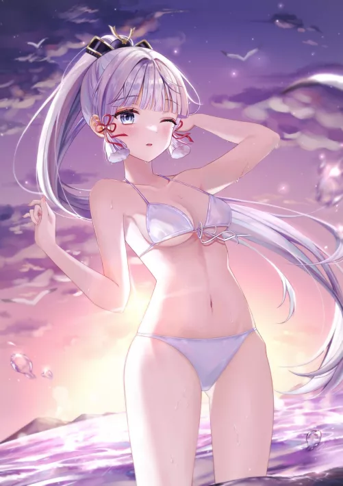 Ayaka [Genshin Impact] by _chirp_